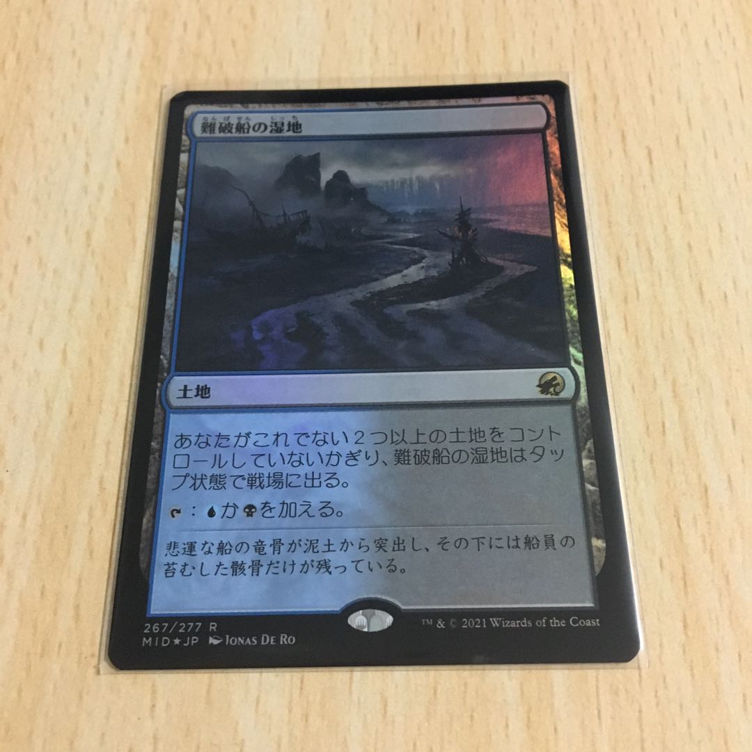 難破船の湿地　foil