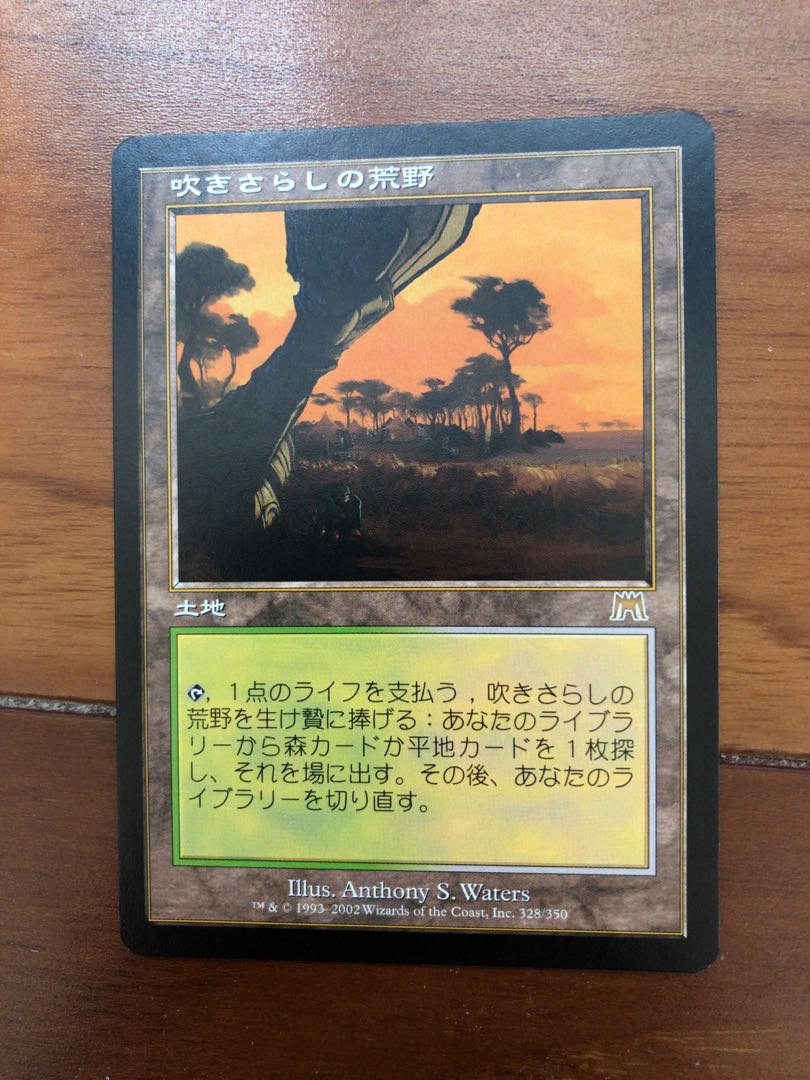 吹きさらしの荒野(日1枚) 吹きさらしの荒野 1枚 (Used) （1937835806）| magi -TCG Marketplace