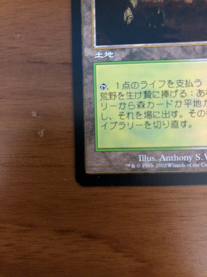 吹きさらしの荒野 1枚 (Used) （1937835806）| magi -TCG Marketplace