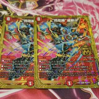 閃忍勝威斬斗　シャイニングウィザード　2枚