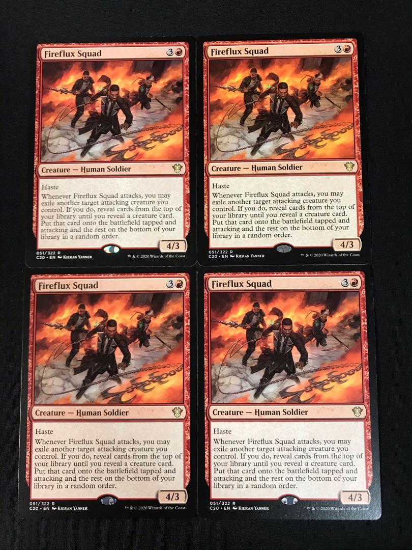 炎渦の部隊/Fireflux Squad 英語4枚 NM−