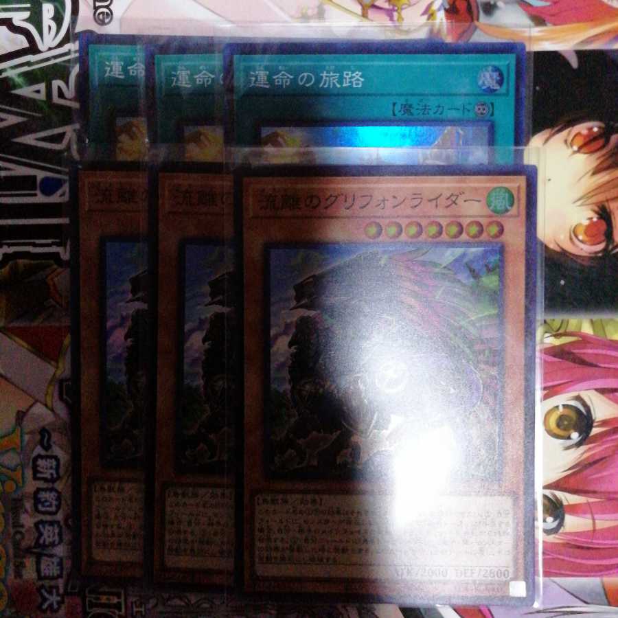 運命の旅路　流離のグリフォンライダー　各3枚セット