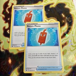 Phone Rotom Rotom Phone English 2pcs