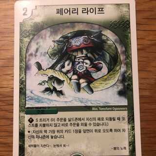 韓国版 デュエルマスターズ　フェアリーライフ