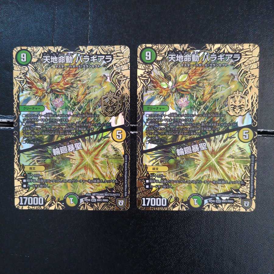 天地命動 バラギアラ｜輪廻暴聖　2枚