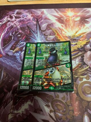 黒豆だんしゃく｜白米男しゃく2枚