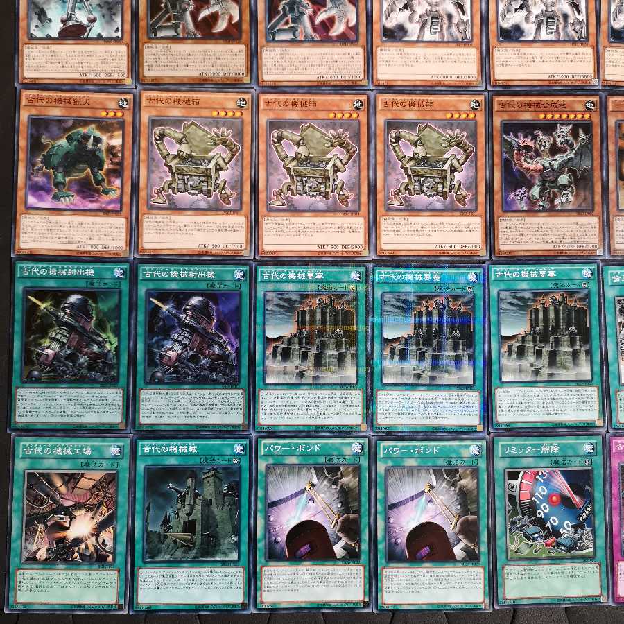 No.109　遊戯王　古代の機械　アンティークギア　デッキ
