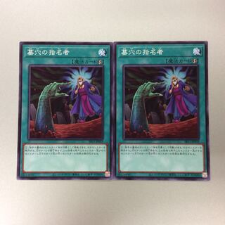 （微キズ）墓穴の指名者　ノーマル　2枚セット　SR11-JP033