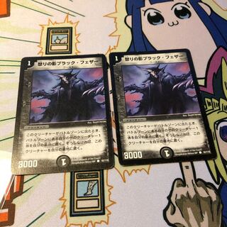 怒りの影ブラック・フェザー　2枚セット