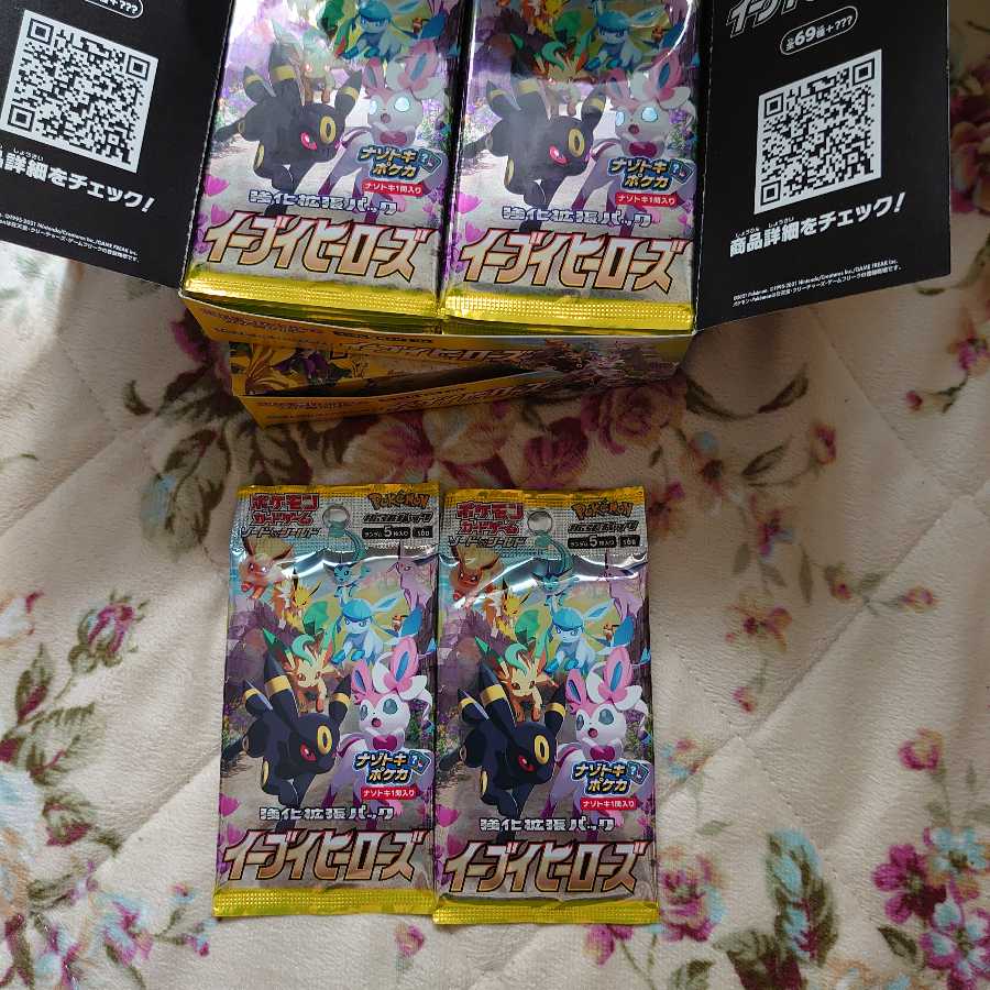 Eevee Heroes Unopened 2 Pack 24