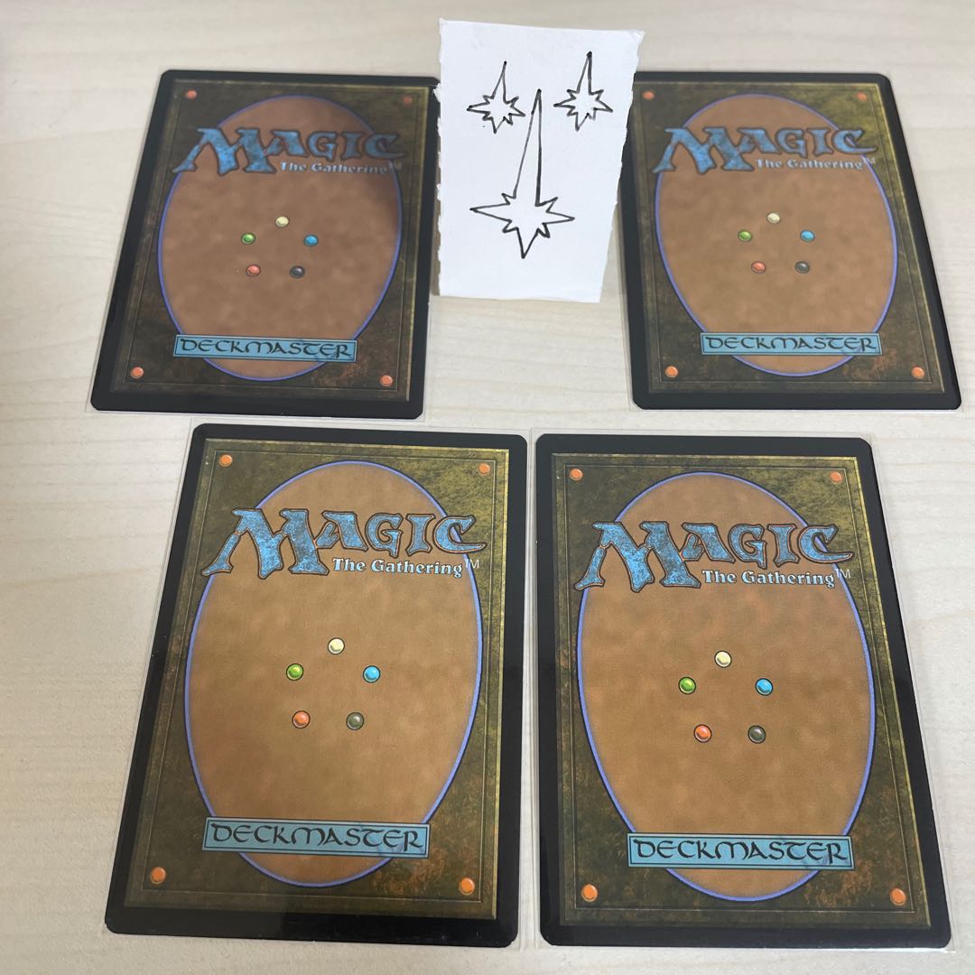 MTG 羽ばたき飛行機ornithopter MPS マスターピース4枚セット