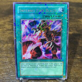 Yu-Gi-Oh [English Version] Inferno Fire Blast DT01 Rare Para
