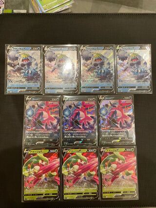 ポケモンカード　フュージョンアーツ　ケケンカニv4 フーパv3 アマージョv3