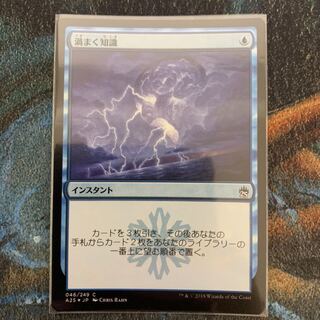 MTG 渦まく知識 日本語 Foil