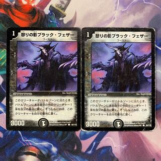 怒りの影ブラック・フェザー 2枚セット