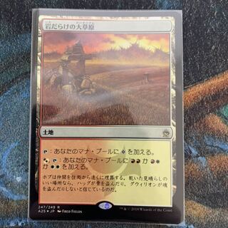 MTG 岩だらけの大草原 日本語 Foil