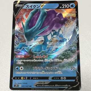 スイクン　ｅシリーズ　ポケモンカード スイクンGX【RR】{028/095}