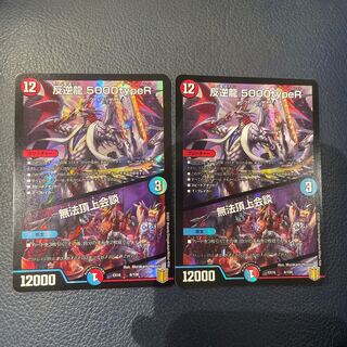 反逆龍 5000typeR｜無法頂上会議 2枚セット　24時間発送！