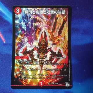 瞬閃と疾駆と双撃の決断