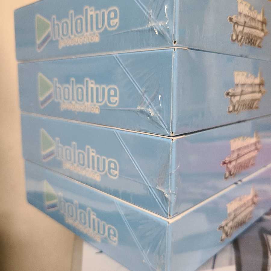 ヴァイスシュヴァルツ ホロライブ 4ボックス シュリンク有