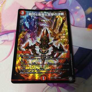 瞬閃と疾駆と双撃の決断