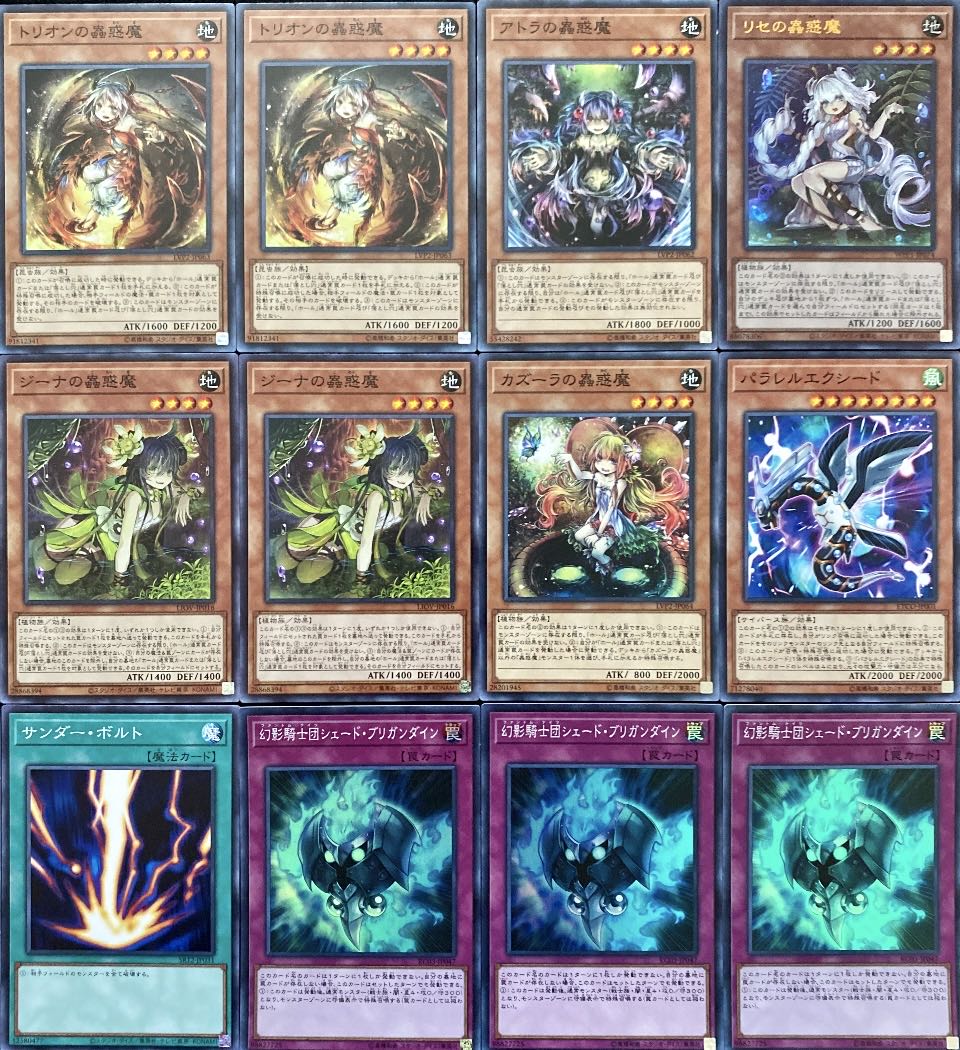 遊戯王 本格構築 蟲惑魔デッキ メイン+EX+サイド