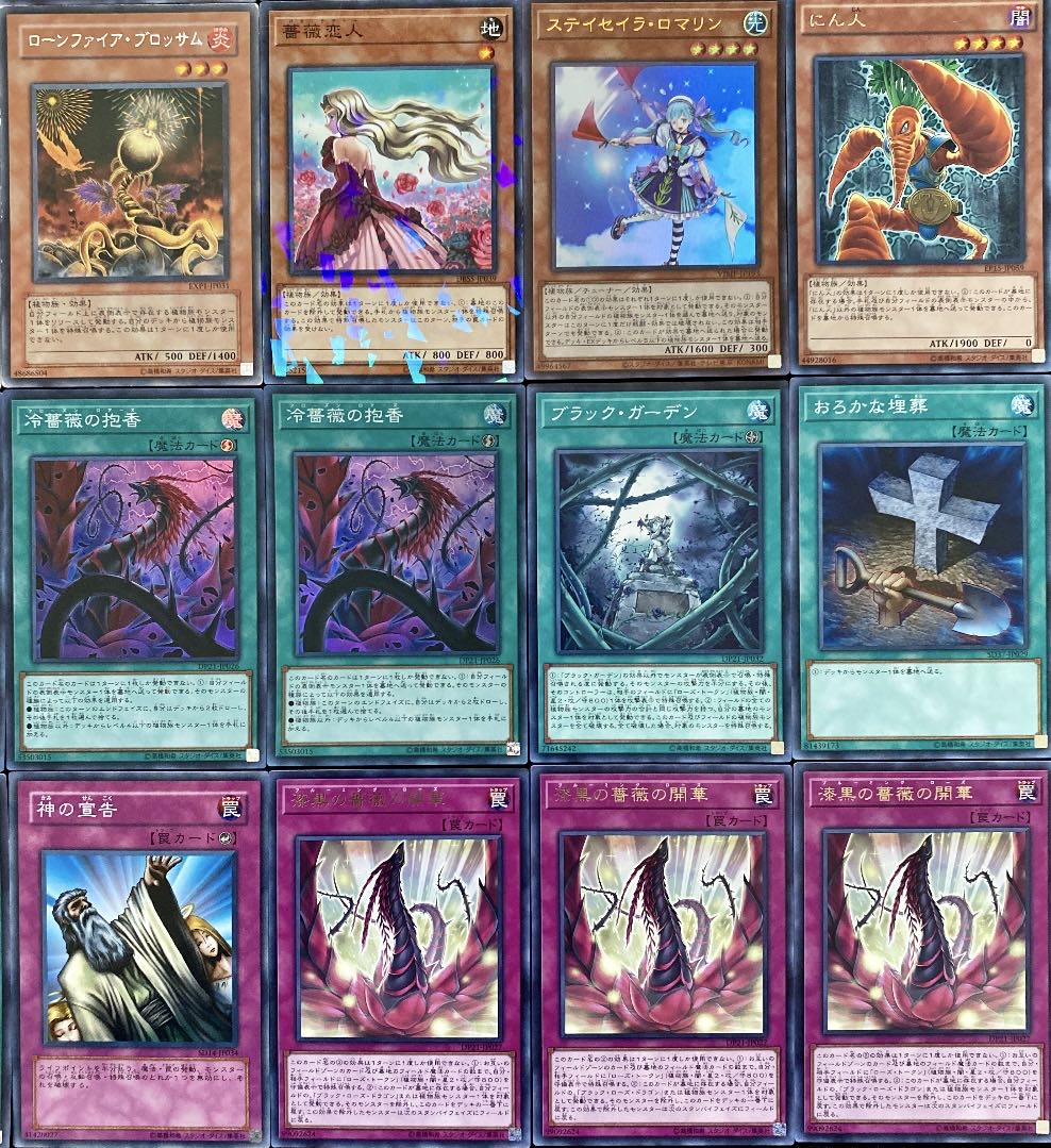 遊戯王 本格構築 ローズドラゴンデッキ メイン+EX+サイド