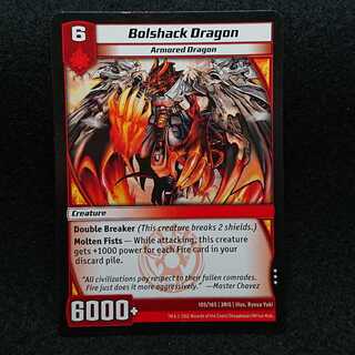 kaijudo Bolshack Dragon
