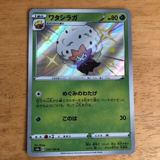 ポケモンカード　ワタシラガ　S  即購入あり