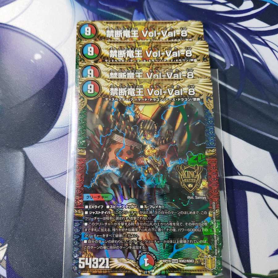 禁断竜王 Vol-Val-8 4枚