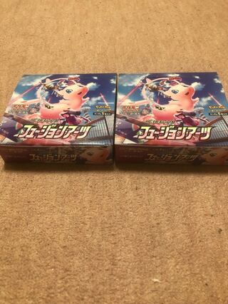 Pokemon Card Fusion Arts 2box unopened