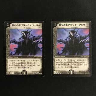 怒りの影ブラック・フェザー 2枚セット