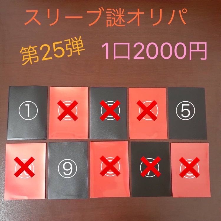 Sold Out] Sleeve Mystery Oripa Vol. 25