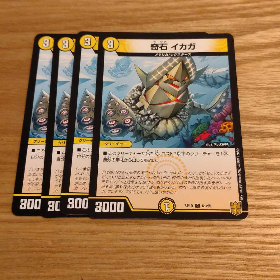 奇石イカガ 1枚