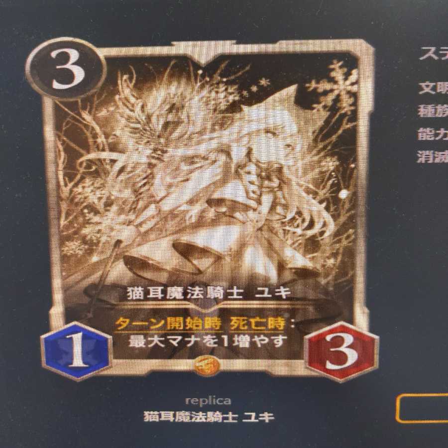 猫耳魔法騎士 ユキ（レプリカ 11/3まで）