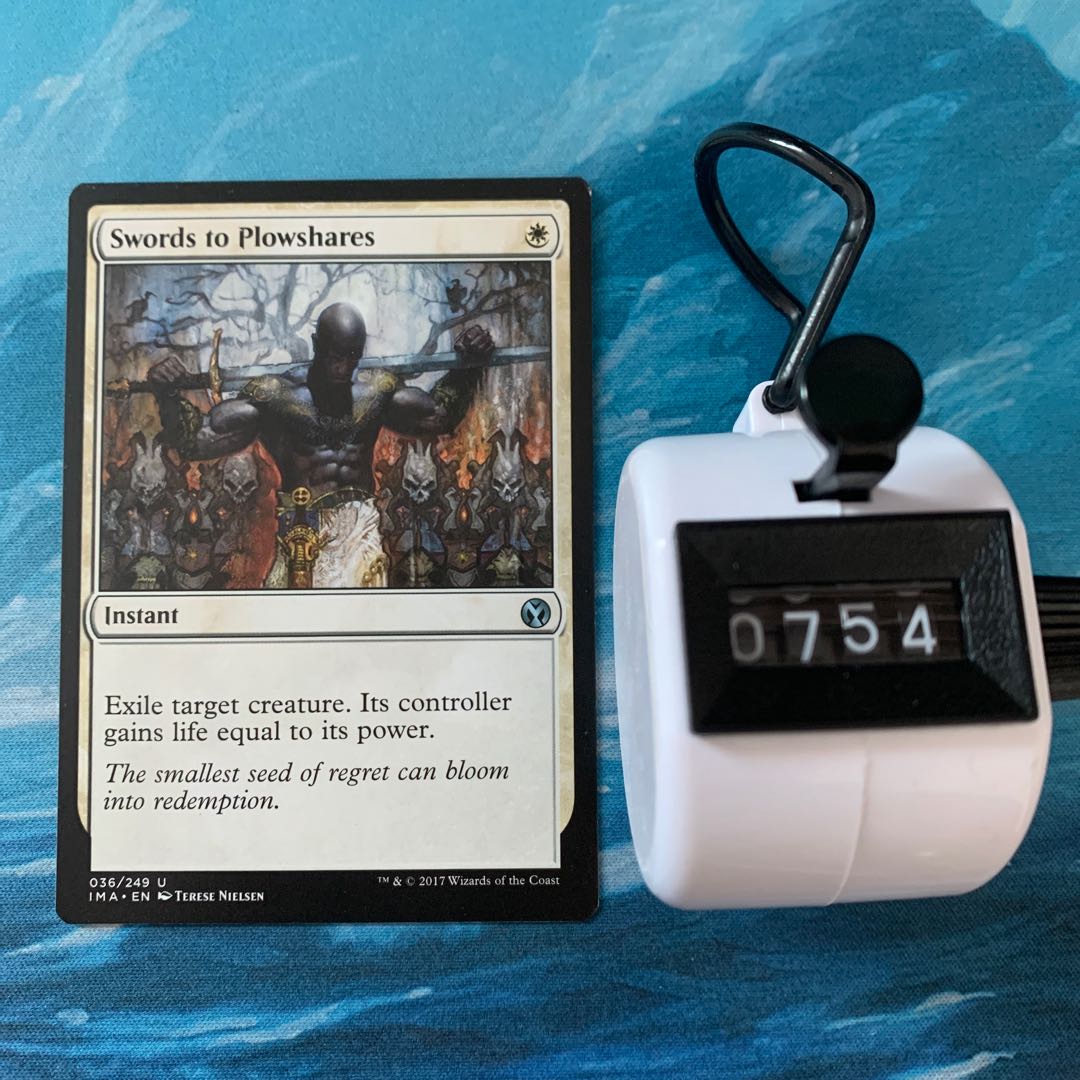 MTG 4枚 剣を鍬に