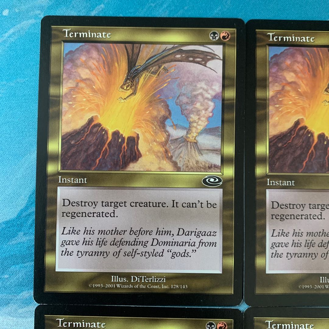 MTG 4 cards Terminate