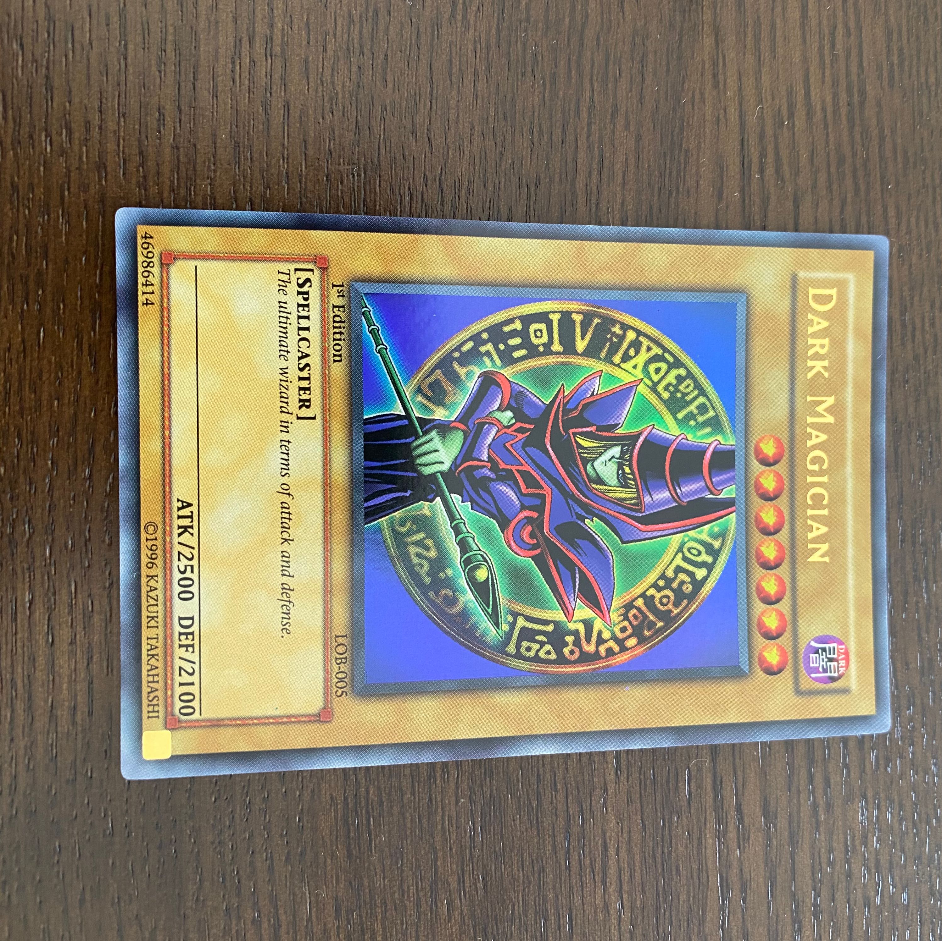 Dark Magician LOB 1st Edition Asia