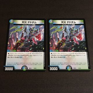 天災デドダム　2枚セット