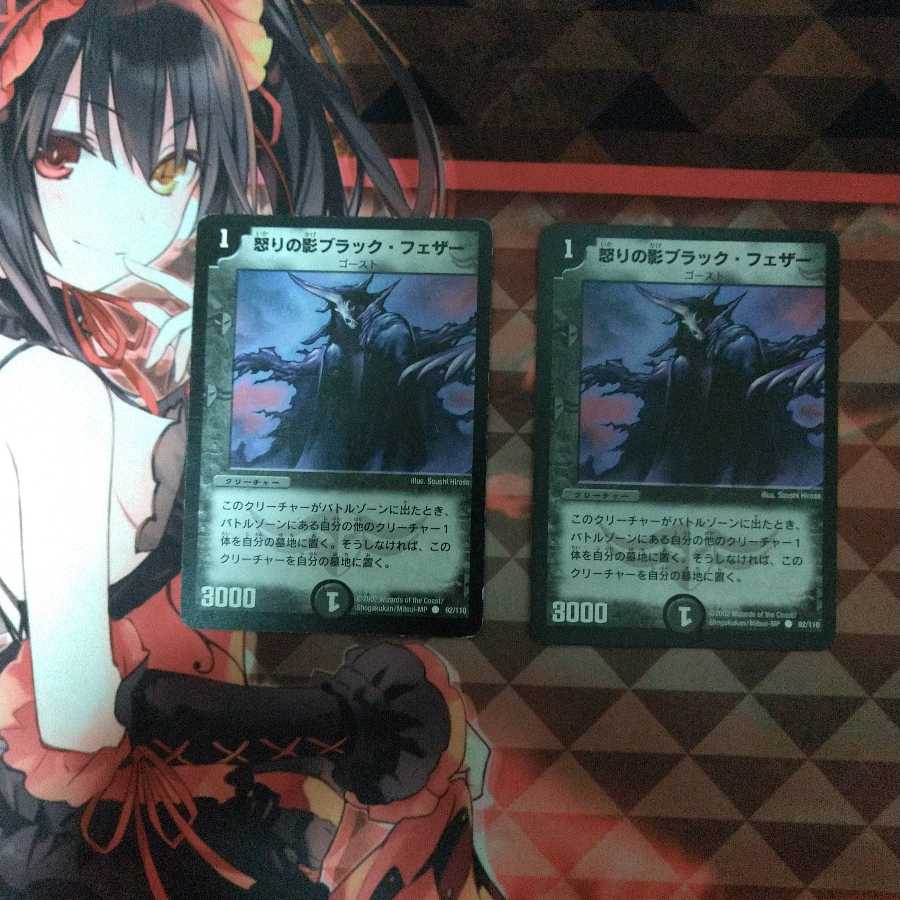 怒りの影ブラック・フェザー 2枚セット