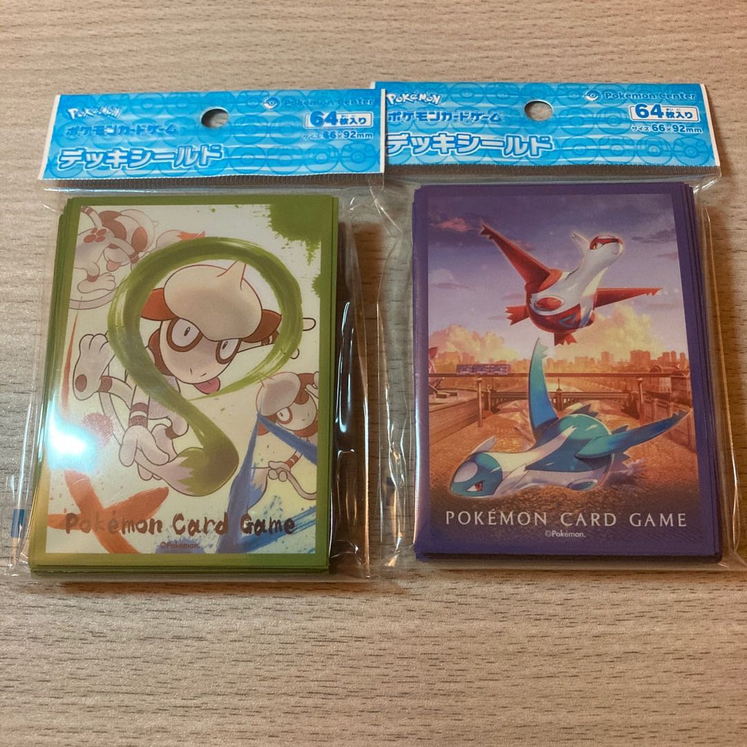 【オマケ追加】新品未開封 デッキシールド 64枚×2個 ドーブル ラティアス