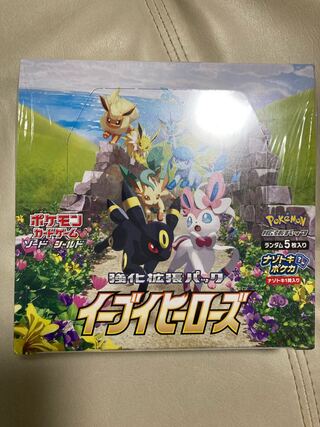 イーブイヒーローズ　シュリンク付き 未開封 BOX