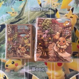 イーブイコレクション　デッキシールド　デッキケース ダッシュ！イーブイズ】デッキケース デッキシールド セット