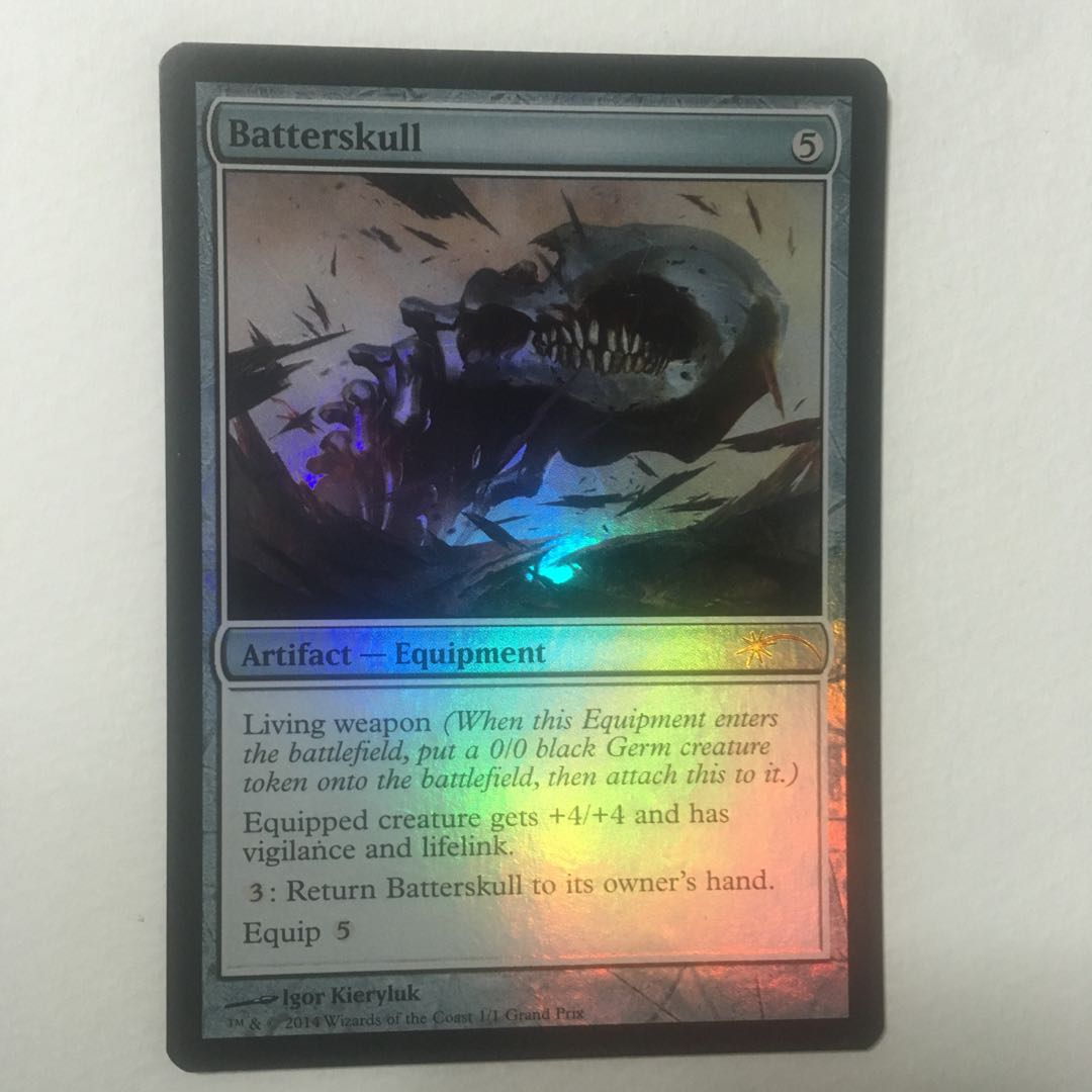 GP promo "Batterskull" foil English version 1 copy