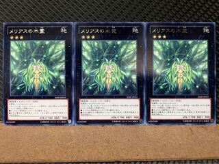 【ぽぽたん】遊戯王 7657 メリアスの木霊 3枚 レア