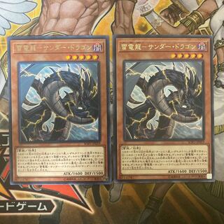 雷電龍-サンダー・ドラゴン2枚