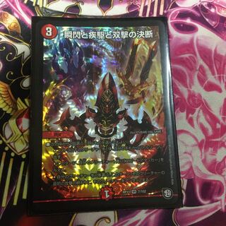 瞬閃と疾駆と双撃の決断