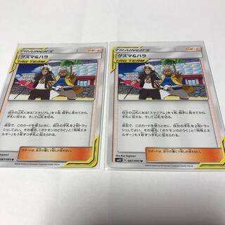 ハラール様専用   グズマ＆ハラ  2枚  ウツギ博士2枚