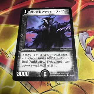 怒りの影ブラック・フェザー　1枚