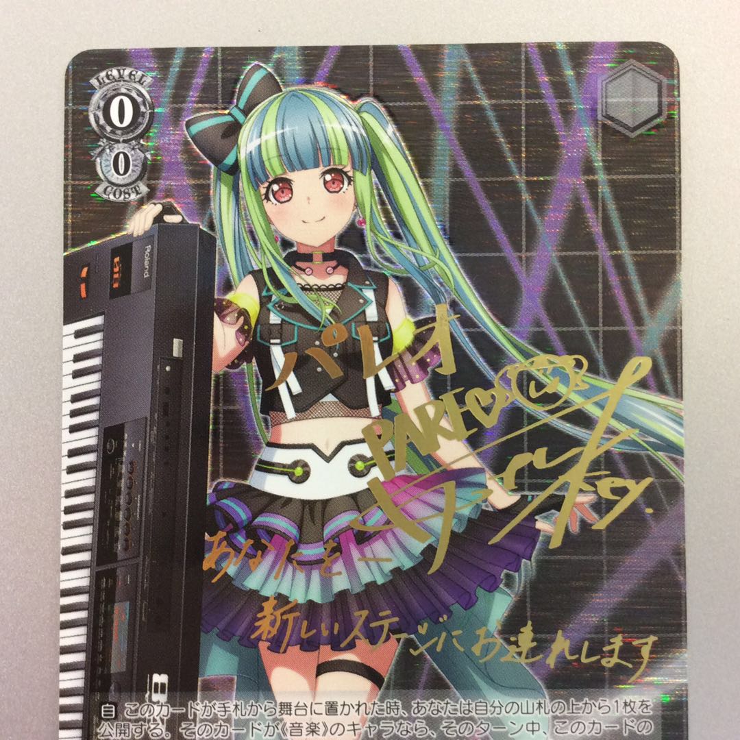 (Slight flaw) "Craziness II" Paleo SP signed